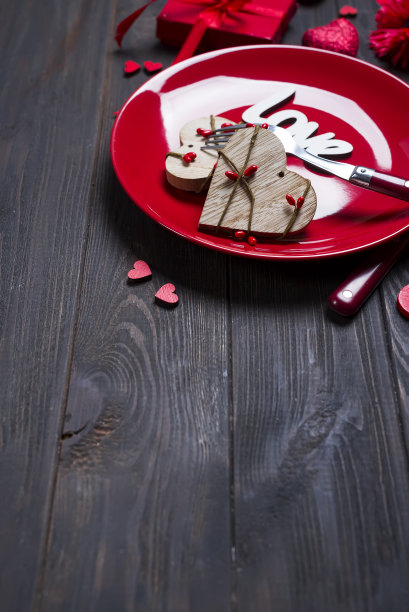 浪漫的表设置图片下载