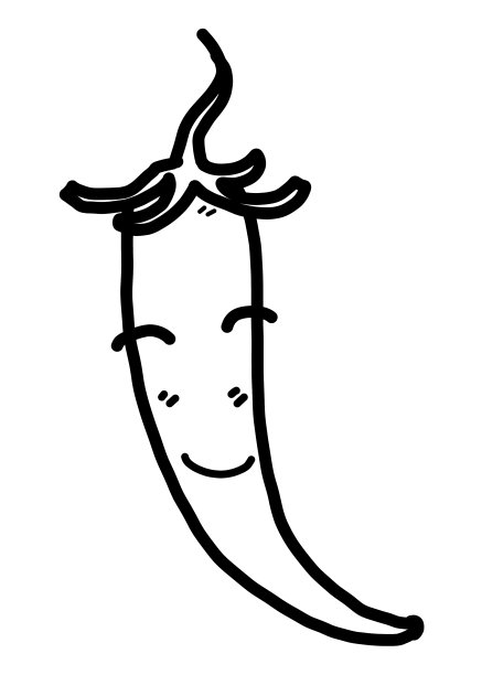 微笑辣椒图片下载