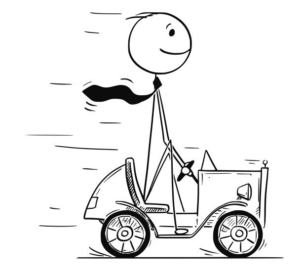 商业成功的概念卡通图片下载