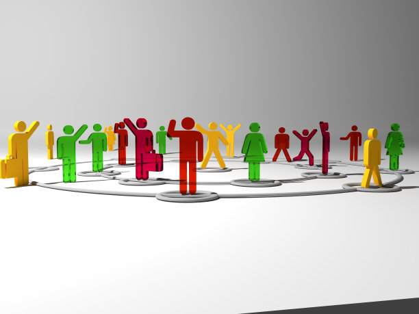 社交网络社交媒体商业人士全球概念图片下载