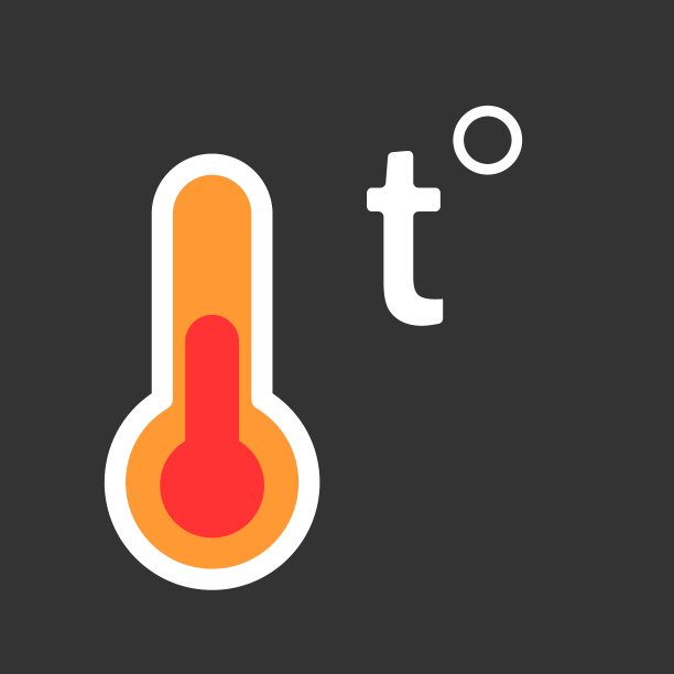 低温矢量插图孤立在黑色背景图片下载