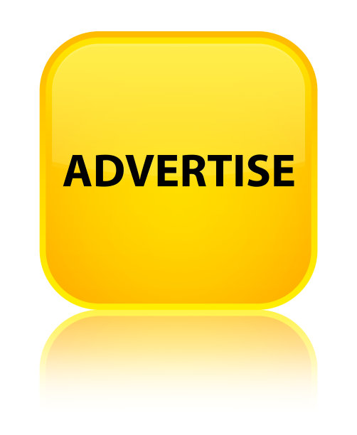 广告专用黄色方形按钮图片下载