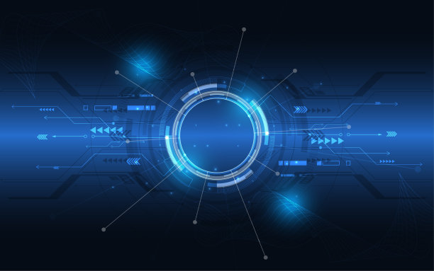 摘要技术背景高科技传播概念创新背景矢量插图图片下载