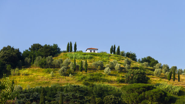来自意大利托斯卡纳的田园诗和风景优美的风景图片下载