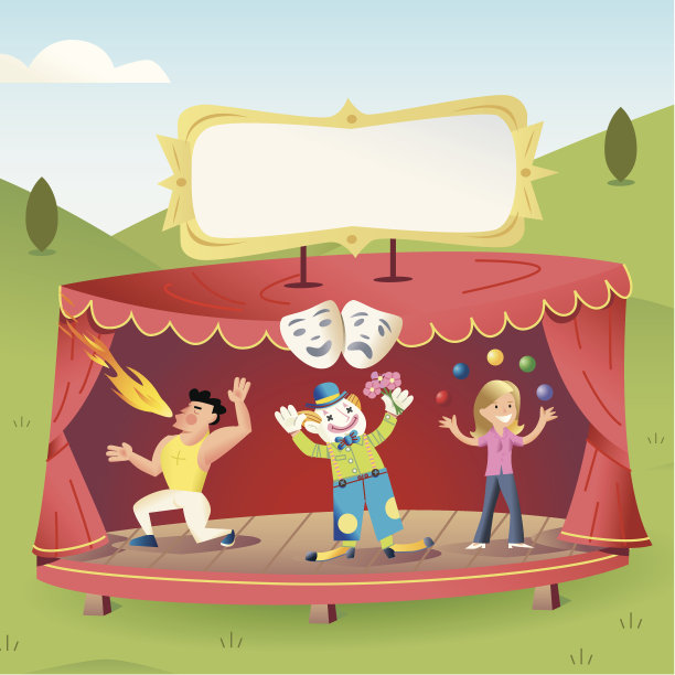 快乐的孩子们在外面玩耍图片下载