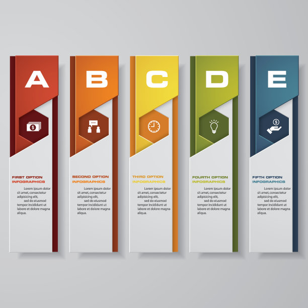 设计干净的数字横幅模板/图形或网站布局。向量。图片下载