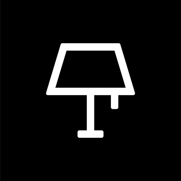 灯图标为简单的平面风格的ui设计图片下载