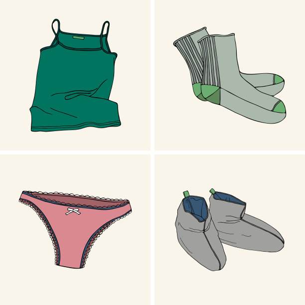 衣服和配件。组2图片下载