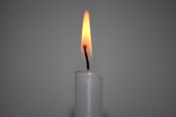 点燃的蜡烛图片下载