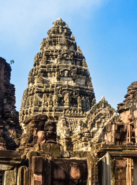 泰国呵叻府菲迈历史公园图片下载