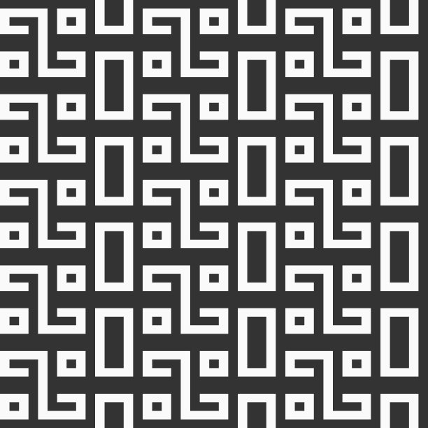 抽象的无缝模式。几何装饰。图片下载