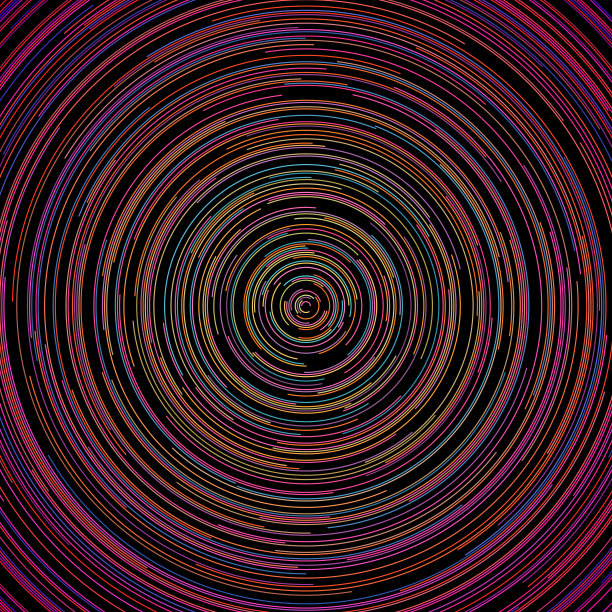 圆形线背景图片下载