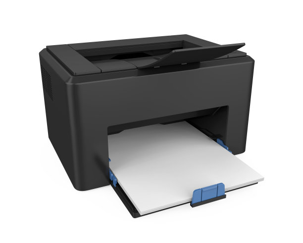 激光打印机孤立图片下载