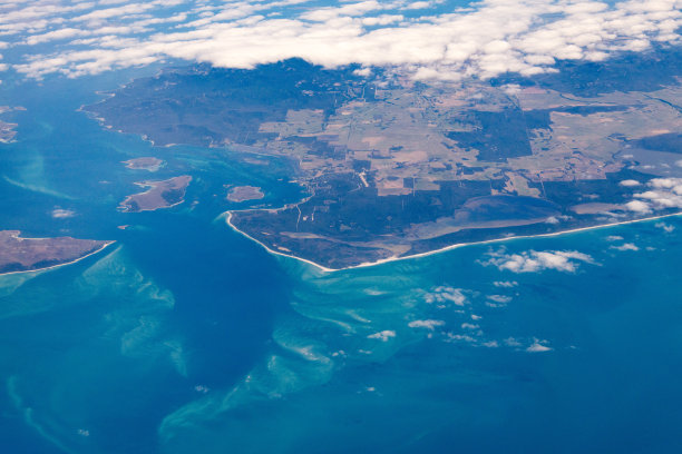 塔斯马尼亚从上面图片下载