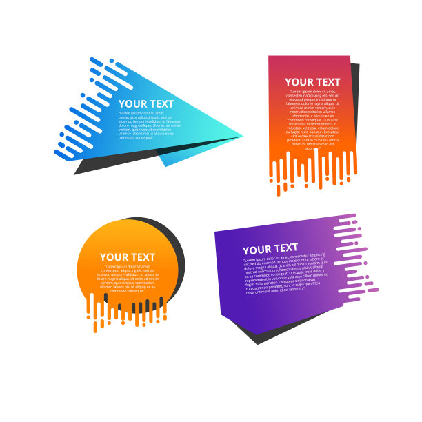 矢量抽象速度几何折纸。横幅图片下载