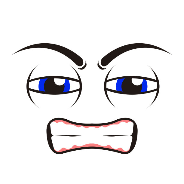 无边界的愤怒的表情符号图片下载