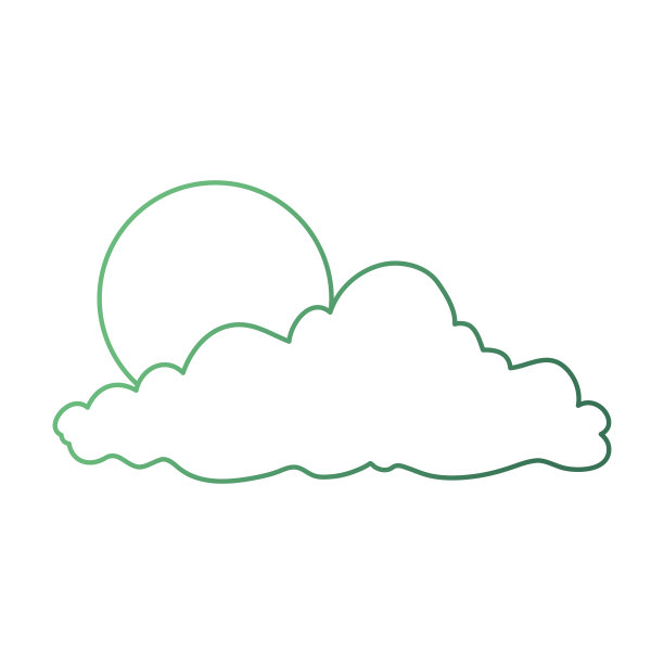 夏日的阳光与云彩图片下载