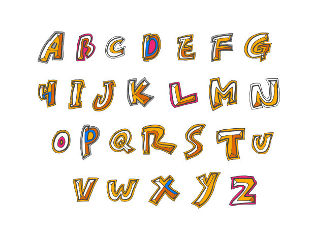 矢量字体图片下载