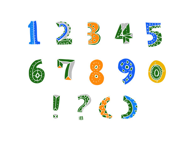 矢量字体图片下载