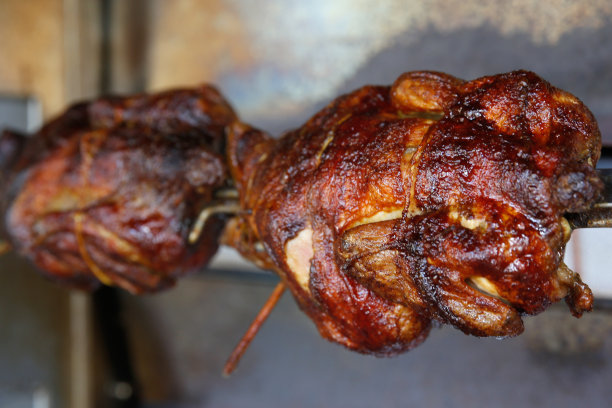 烧烤的烤鸡图片下载
