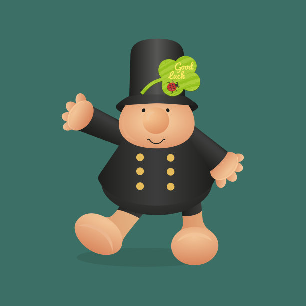 扫烟囱的卡通图片下载