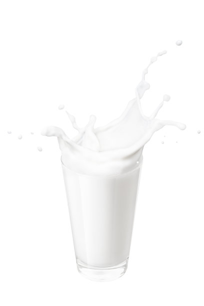 一杯溅起的牛奶图片下载