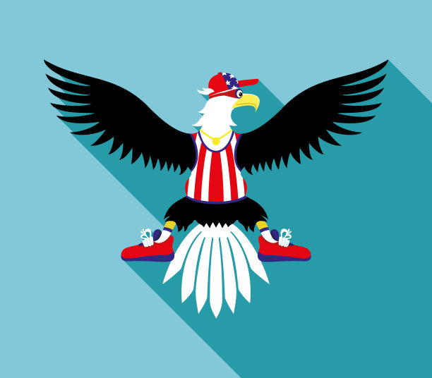 戴着帽子的鹰。图片下载