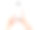 孤立的女性手握手机与剪辑路径，女性打字手机孤立在白色背景。图片下载