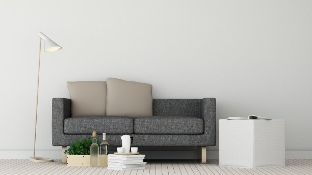 酒店内部的放松空间3d渲染和图片下载