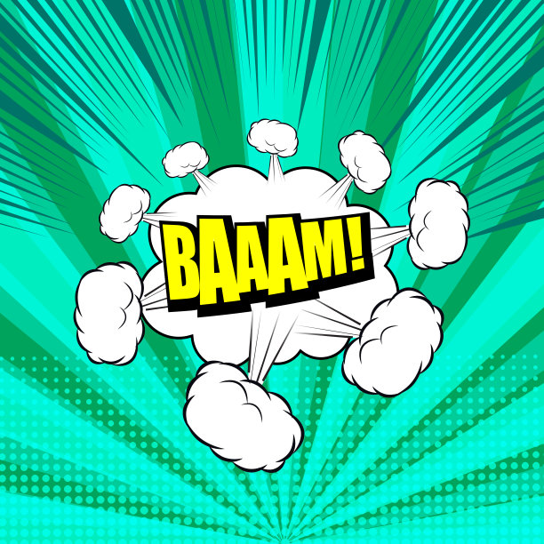 喜剧炸药亮模板素材图片