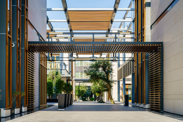 迪拜城市步行街图片下载