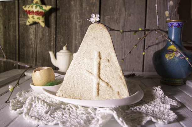 香甜可口的豆腐复活节图片下载