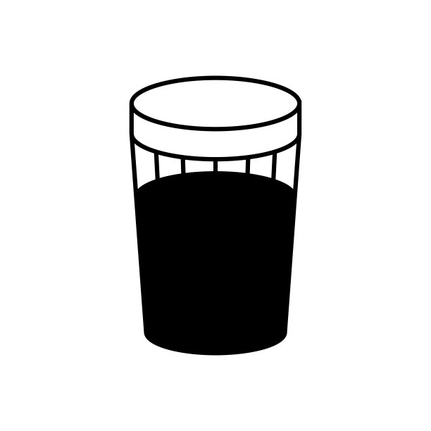 伏特加图标的面玻璃。俄罗斯文化符号的元素。优质的图形设计图标。简单的图标为网站，网页设计，移动应用程序，信息图形图片下载