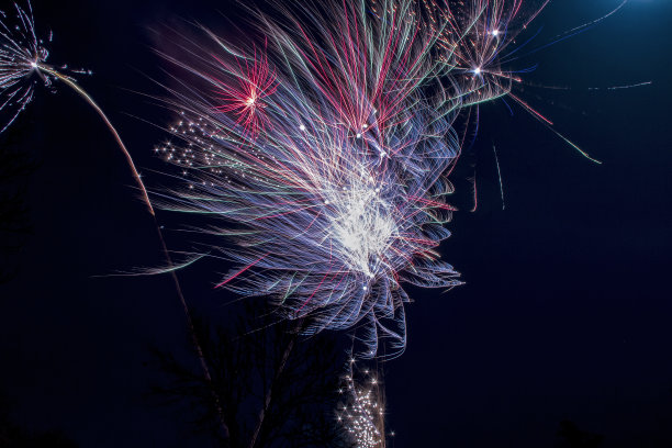 新年焰火素材图片