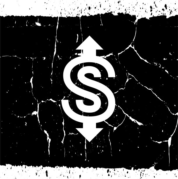 货币美元符号与箭。图片下载