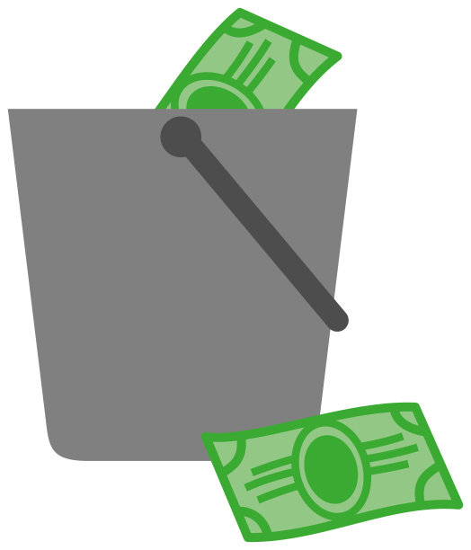 满满一桶钱图片下载