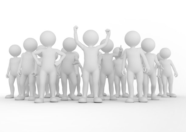 成功的团队概念。香椿人人在一起图片下载