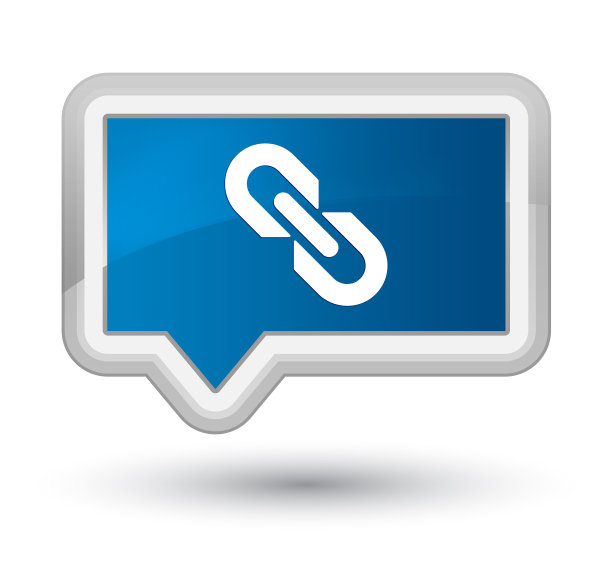 链接图标首要蓝色旗帜按钮图片下载