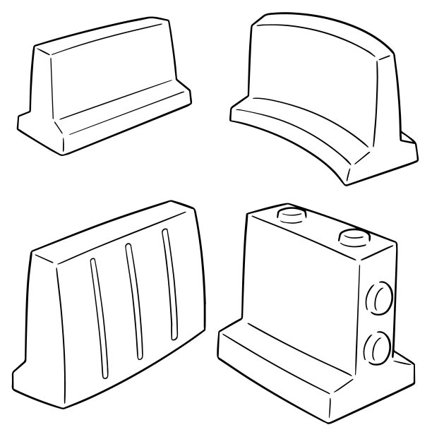 路上的障碍图片下载