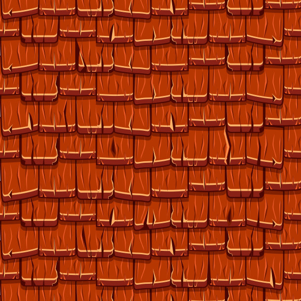 无缝旧红木屋顶瓦图片下载