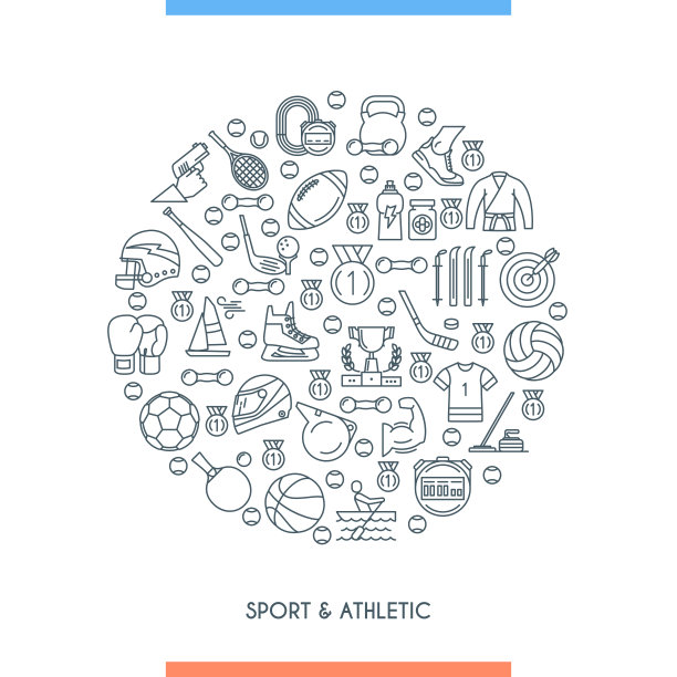 运动和田径线的概念图片下载