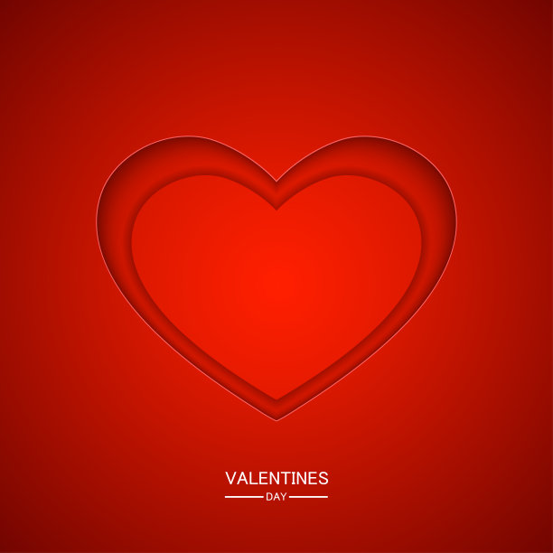 向量现代情人节的背景图片下载