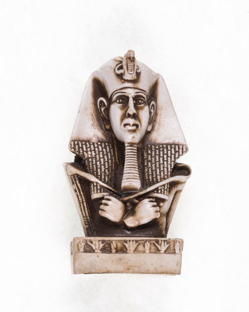 埃及法老微型雕塑图片下载