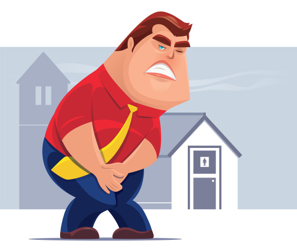 有尿急问题的商人图片下载