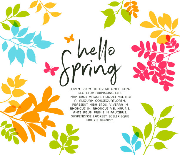 春天的叶子图片下载