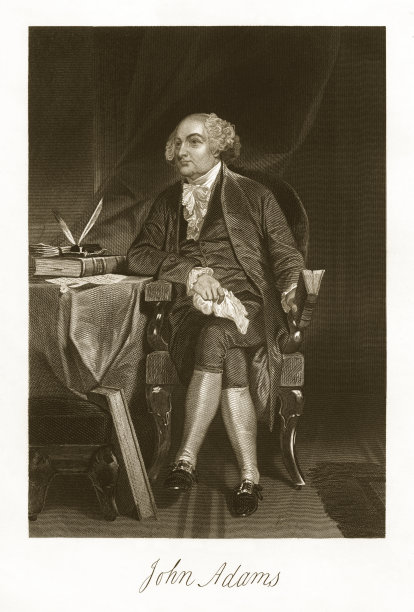 约翰·亚当斯雕刻图片下载