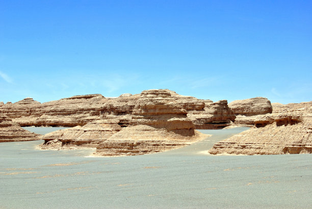 中国甘肃省雅丹地质公园图片下载