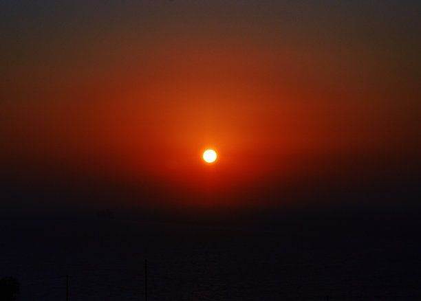 深的日落图片下载