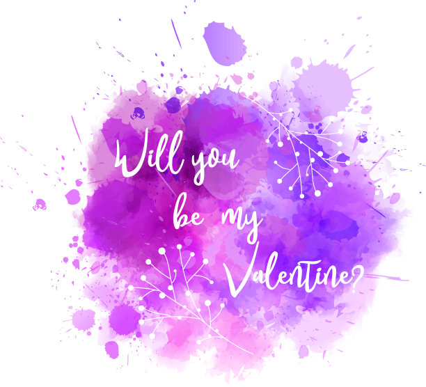 抽象的情人节狂欢图片下载