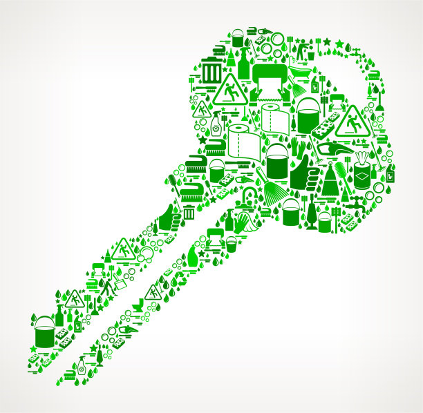 家居钥匙清洗背景图案图片下载